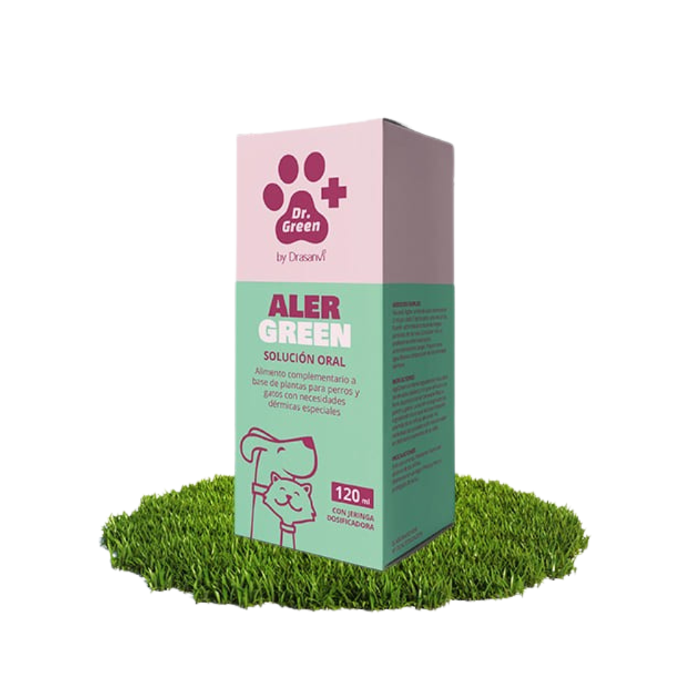 Alergreen® Skin 50 ml (Dr. Green) – Suplemento Natural para la Salud de la Piel en Perros y Gatos
