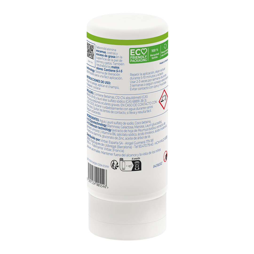 VIRBAC FARM ALLERDERM CHAMPU PIEL SECA/ESCAMOS 250ml