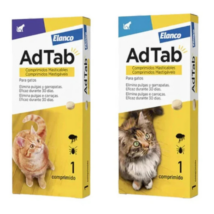ADTAB  comprimidos antiàrasitarios para perros y gatos