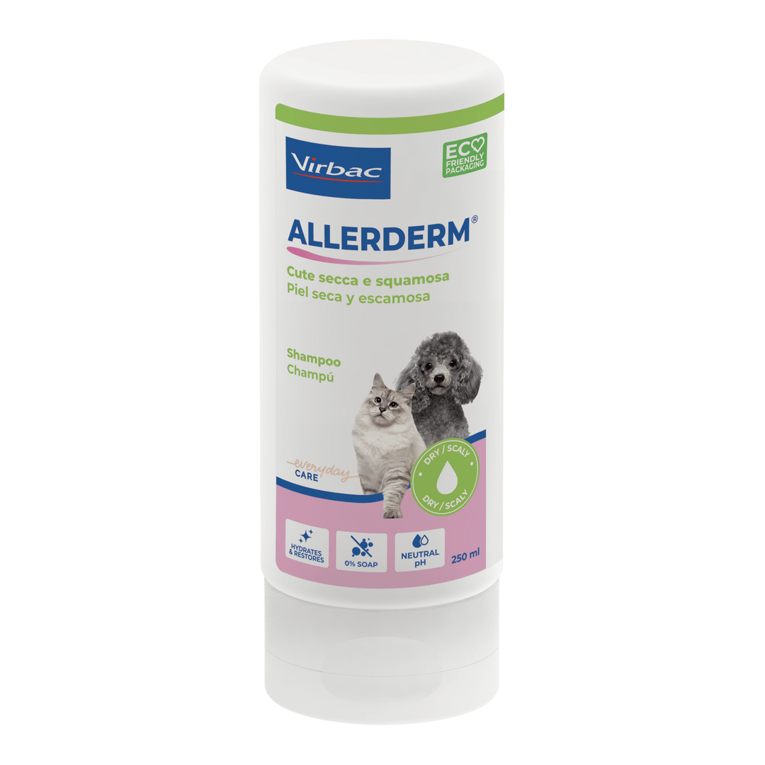 VIRBAC FARM ALLERDERM CHAMPU PIEL SECA/ESCAMOS 250ml