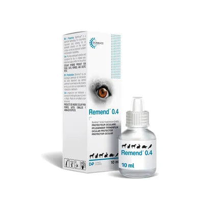 Remend 0,75% Dômes Pharma – Colirio Lubricante y Reparador para Ojos de Mascotas | 3ml