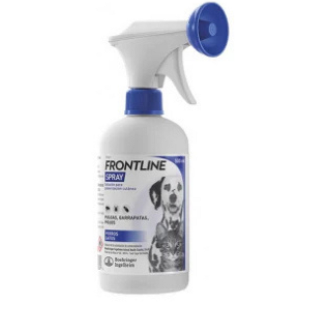 🐕🐈 Frontline Spray: Protección Avanzada Contra Pulgas y Garrapatas para Perros y Gatos