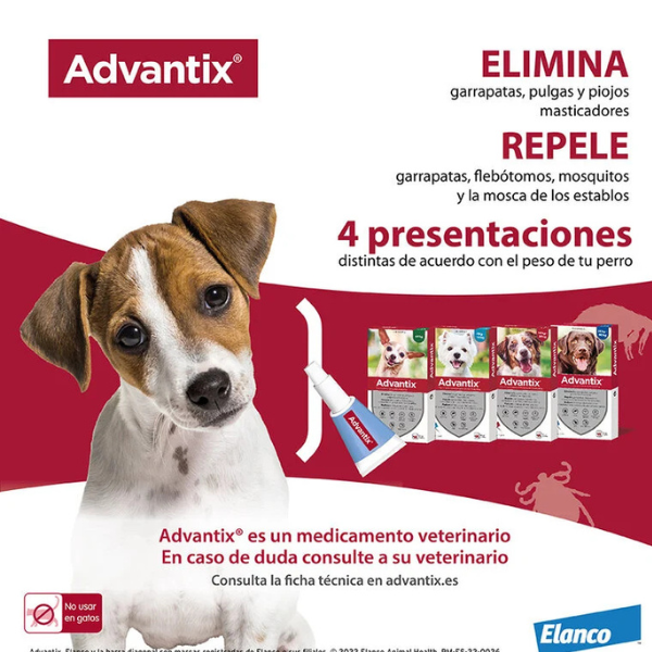 Pipetas Advantix: Protección Completa contra Parásitos para Perros