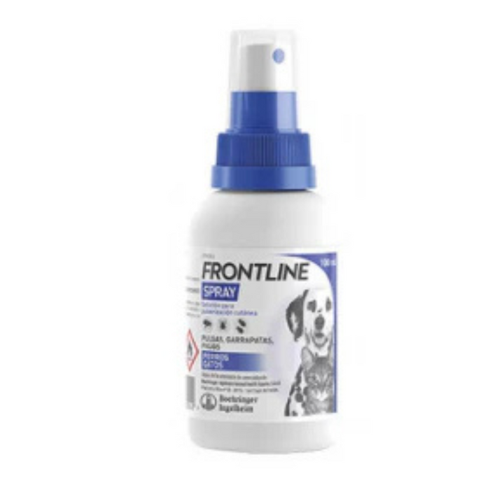 🐕🐈 Frontline Spray: Protección Avanzada Contra Pulgas y Garrapatas para Perros y Gatos