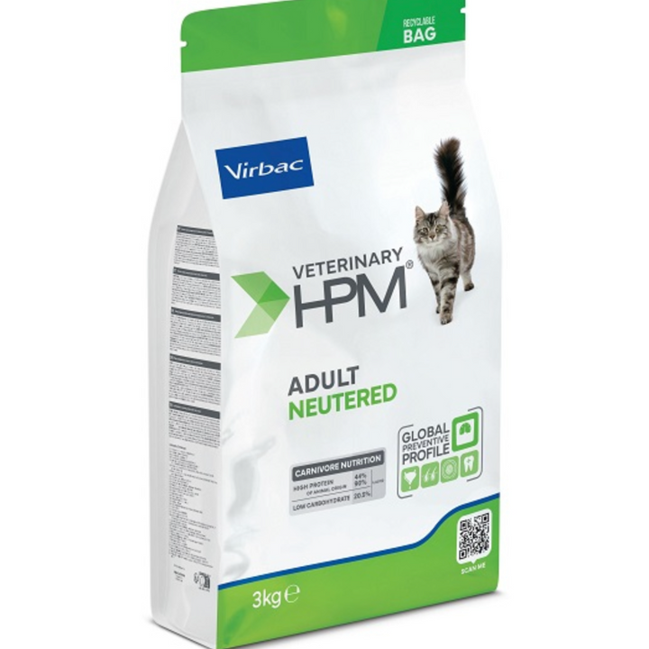 🐱 Virbac HPM Adult Neutered Cat – Pienso Premium para Gatos Esterilizados