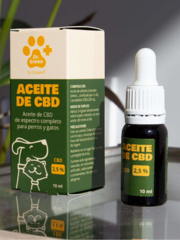 Aceite de CBD  de Dr. Green - 10 ml Espectro Completo