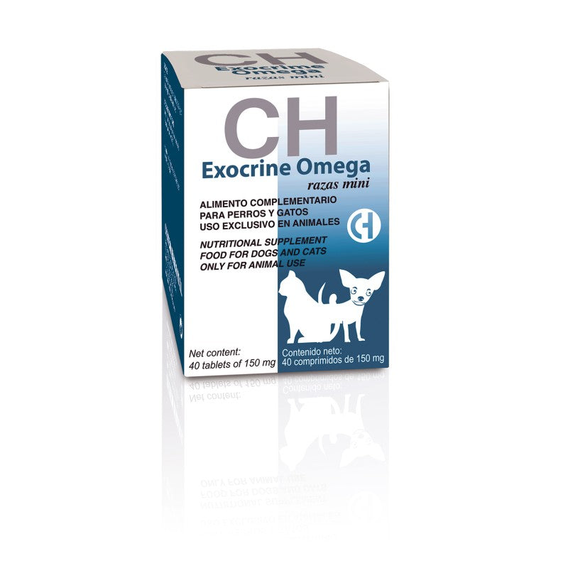 Exocrine Omega – Enzimas Digestivas para Perros (75 g, 150 g y Razas Mini)