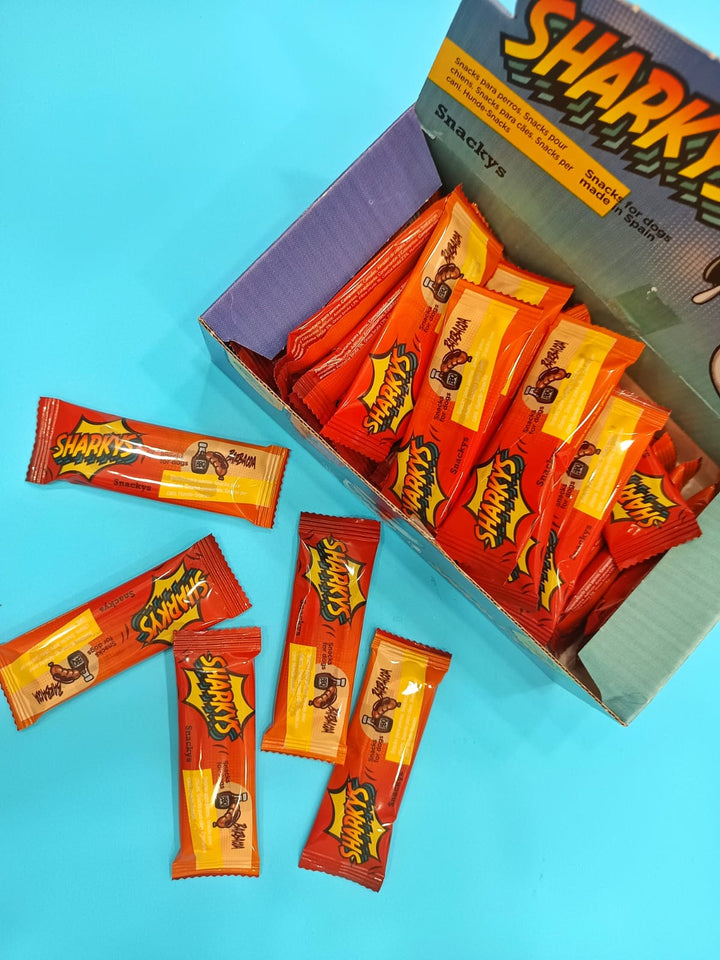 Sharkys Barritas para Perros Sabor Barbacoa