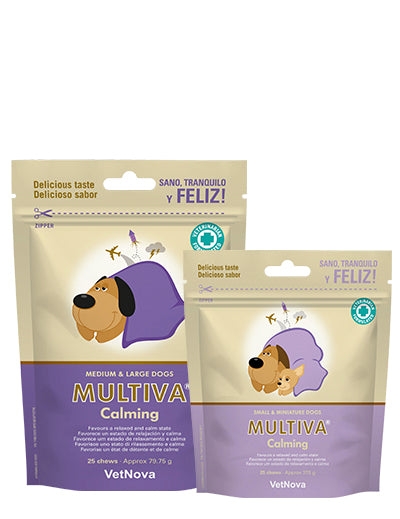 Multiva Calming 25 Chews – Relajación Natural para Perros y Gatos | Ve ...