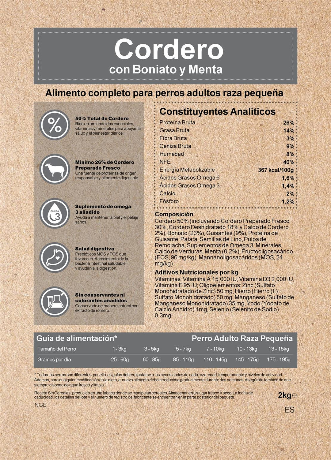VETOVEN ADULTO CORDERO