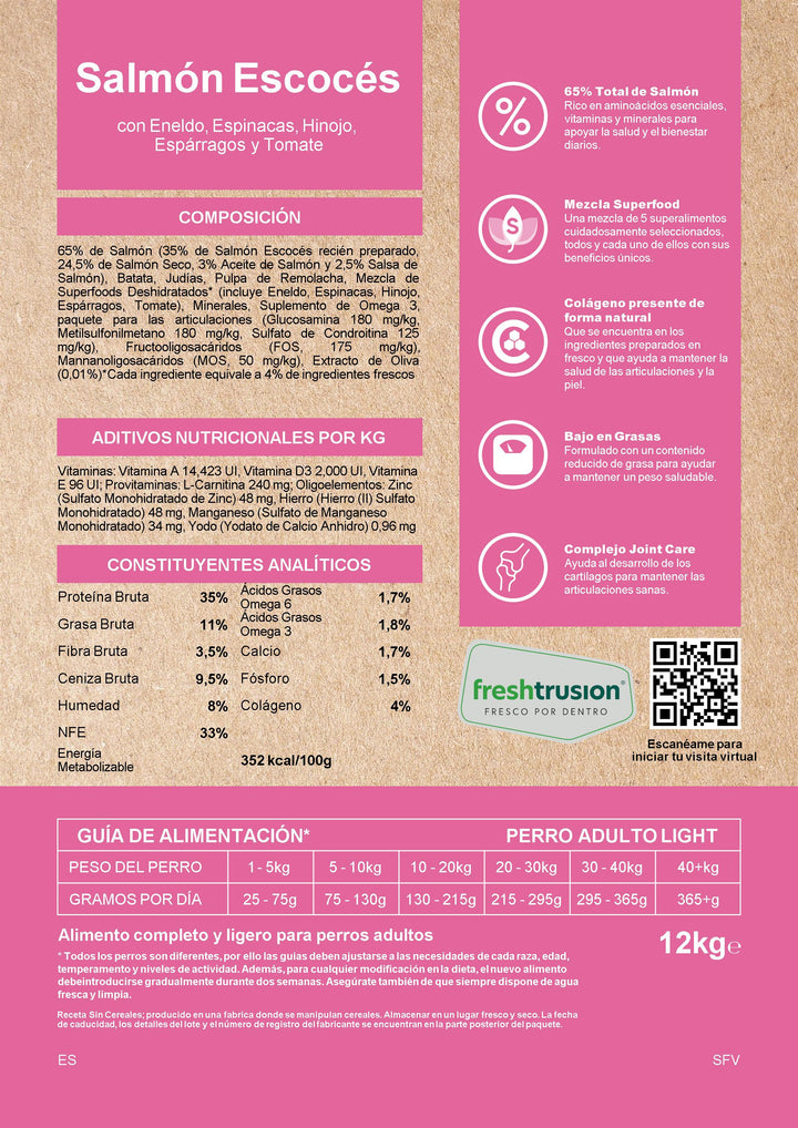 Vetoven Premium Salmón Escocés Light