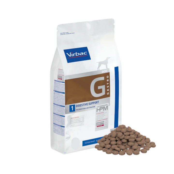 Virbac HPM G1 Dog – Pienso Veterinario para Perros con Sensibilidad Digestiva – 3 kg / 12 kg