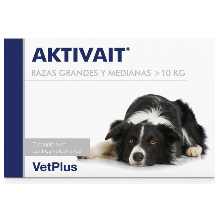 Aktivait VetPlus – Suplemento Cognitivo para Perros y Gatos Senior