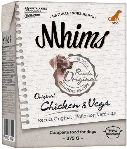 MHIMS DOG 375g – Alimentación Natural y Deliciosa para tu Perro 🐶🥩