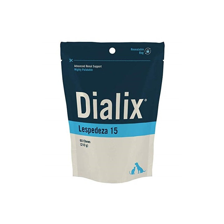 Dialix Lespedeza 5 y 15 – Suplemento Renal para Perros y Gatos