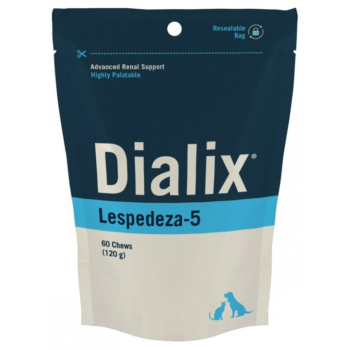 Dialix Lespedeza 5 y 15 – Suplemento Renal para Perros y Gatos