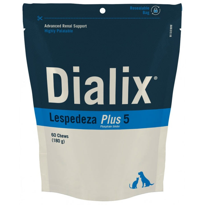 Dialix Lespedeza Plus – Suplemento Reforzado para Apoyo Renal en Perros y Gatos