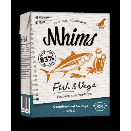 MHIMS DOG 375g – Alimentación Natural y Deliciosa para tu Perro 🐶🥩