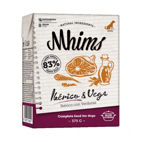 MHIMS DOG 375g – Alimentación Natural y Deliciosa para tu Perro 🐶🥩