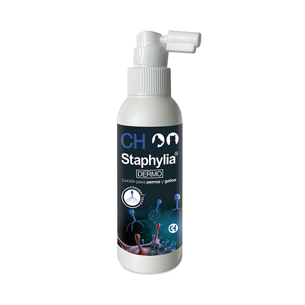 Staphylia Dermo 125 ml – Spray Antiséptico Dermatológico para Perros y Gatos | Chemical Ibérica