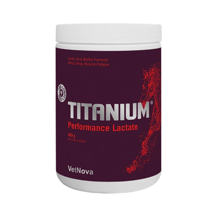 Vetnova Titanium Performance Lactate – Recuperación Muscular en Caballos