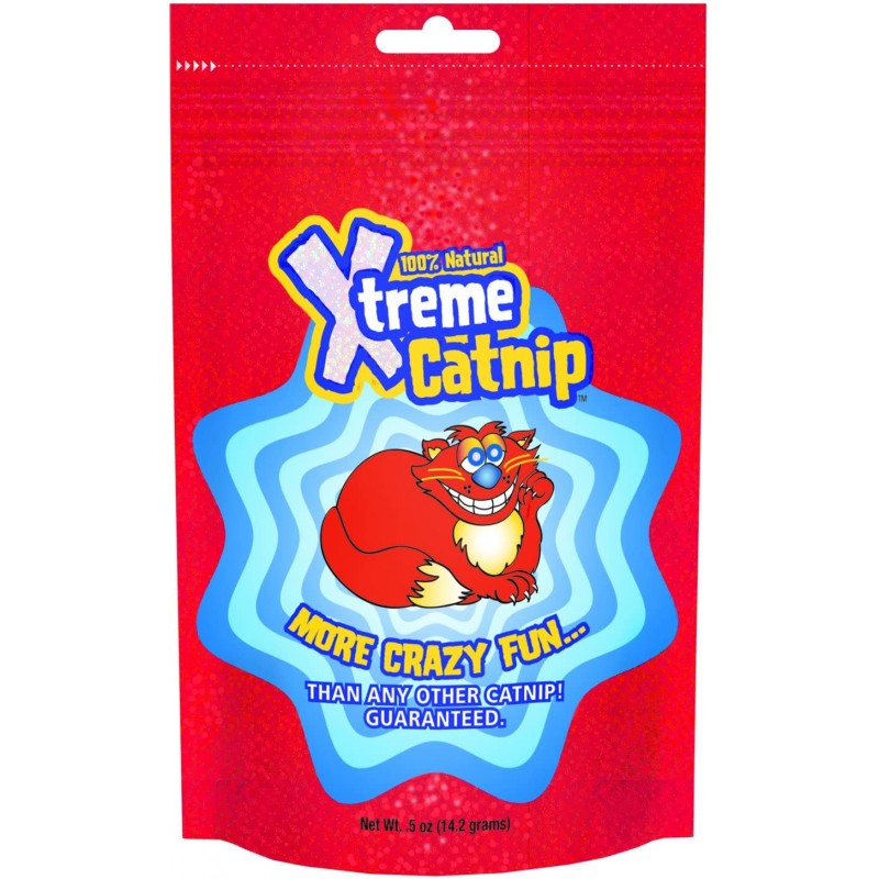 Xtreme Catnip 14,2 g – Hierba Gatera Premium para Estimular el Juego y el Bienestar del Gato